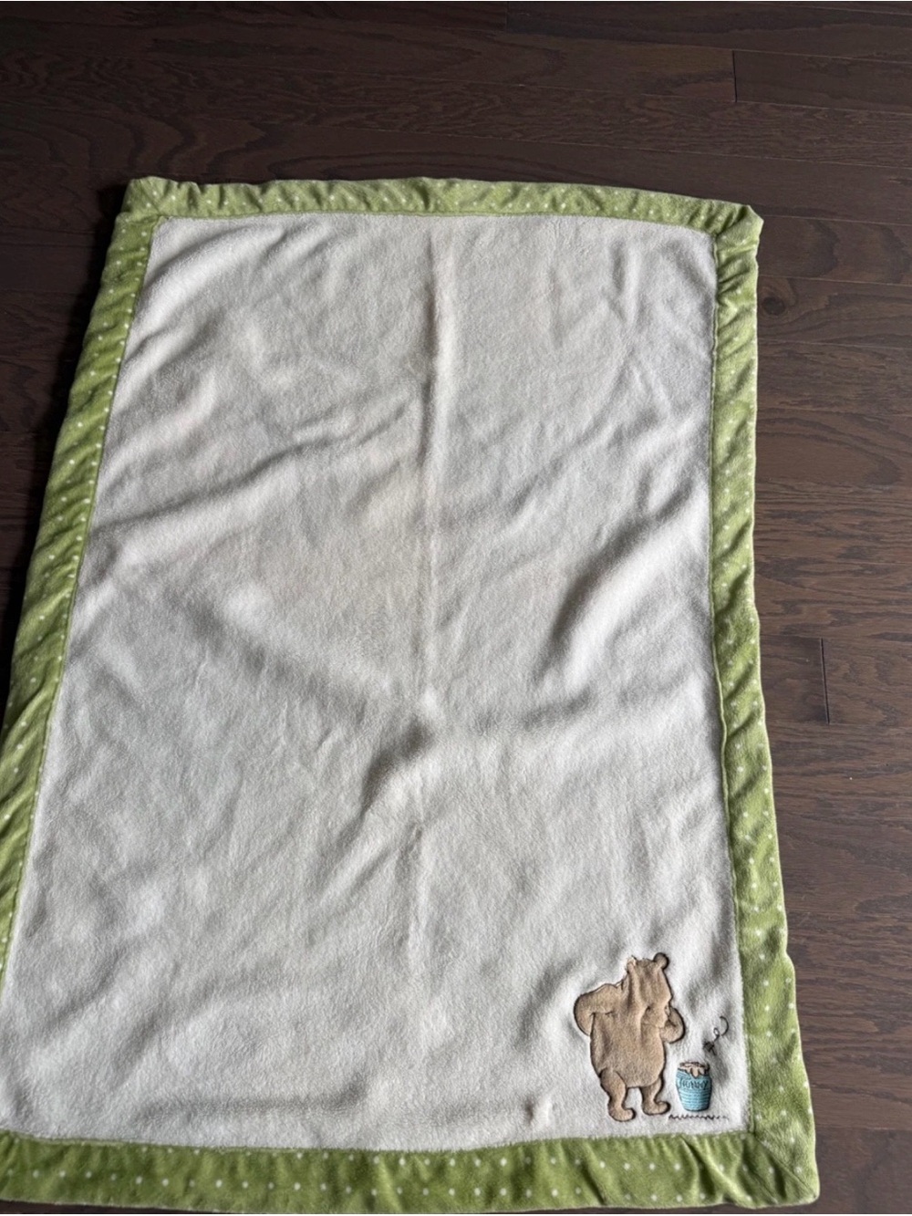 Disney Winnie The Pooh Classic Pooh baby blanket honey pot